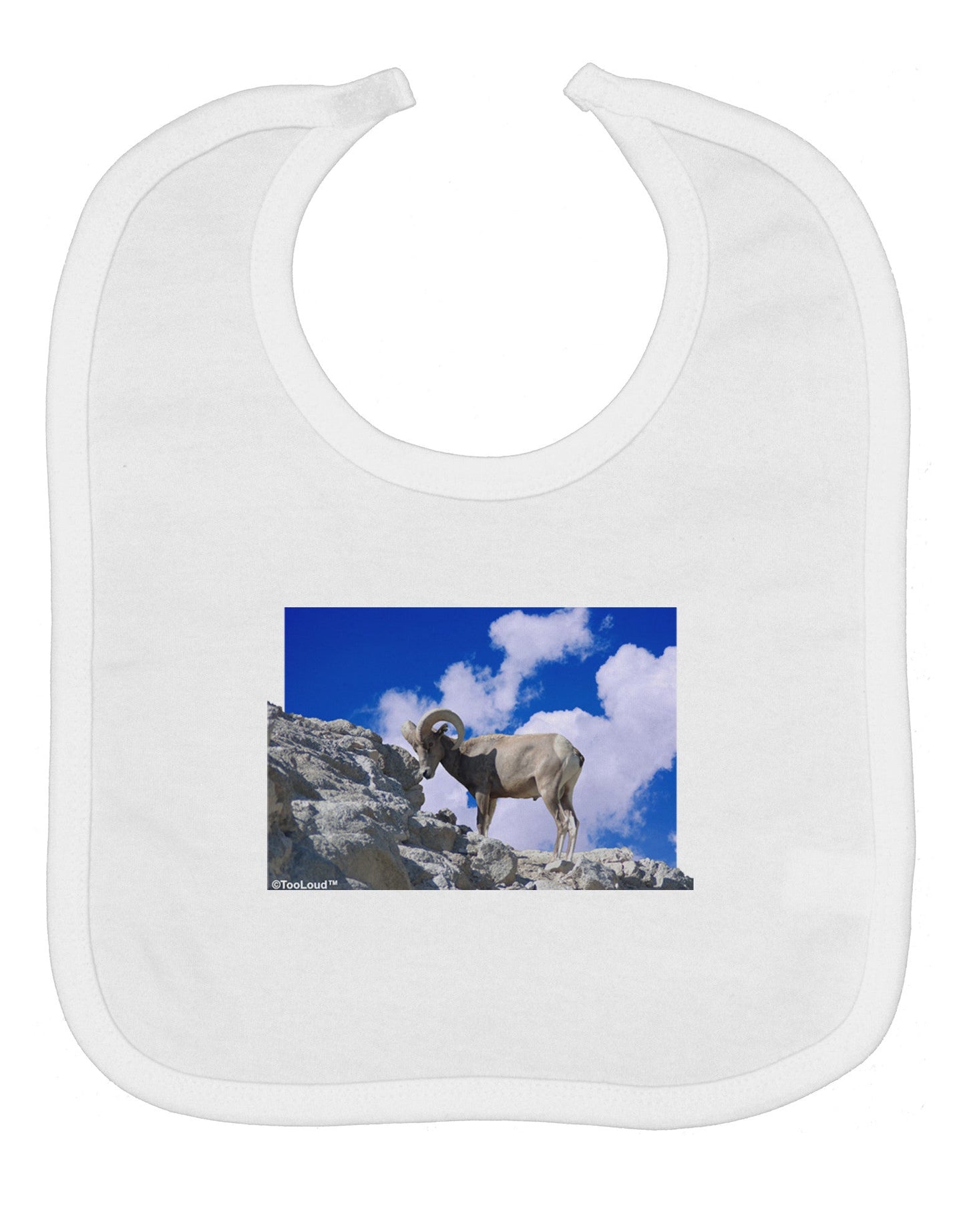 Bighorn Ram Baby Bib