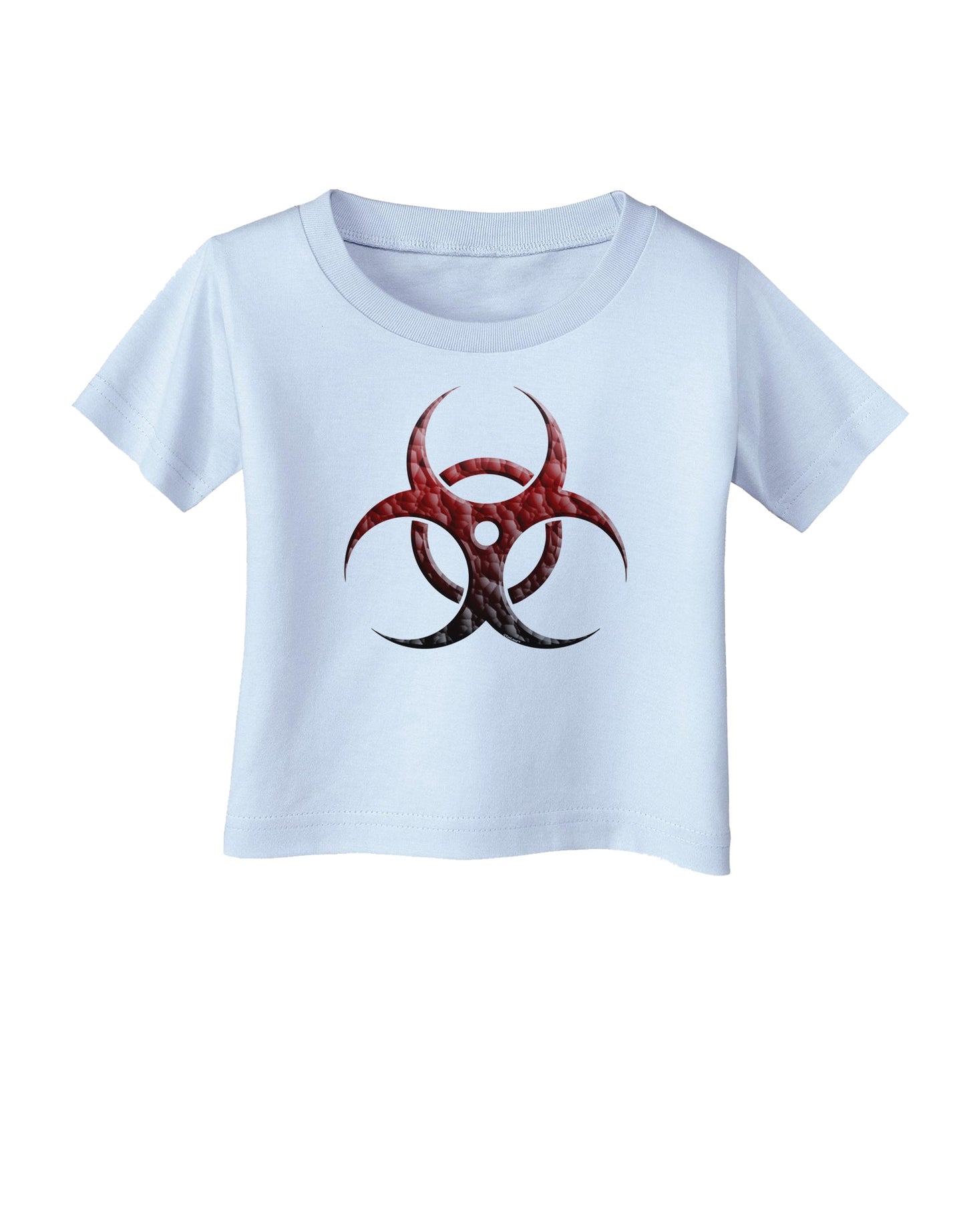 Biohazard Symbol Molecules - Apocalypse Infant T-Shirt-Infant T-Shirt-TooLoud-Light-Blue-06-Months-Davson Sales