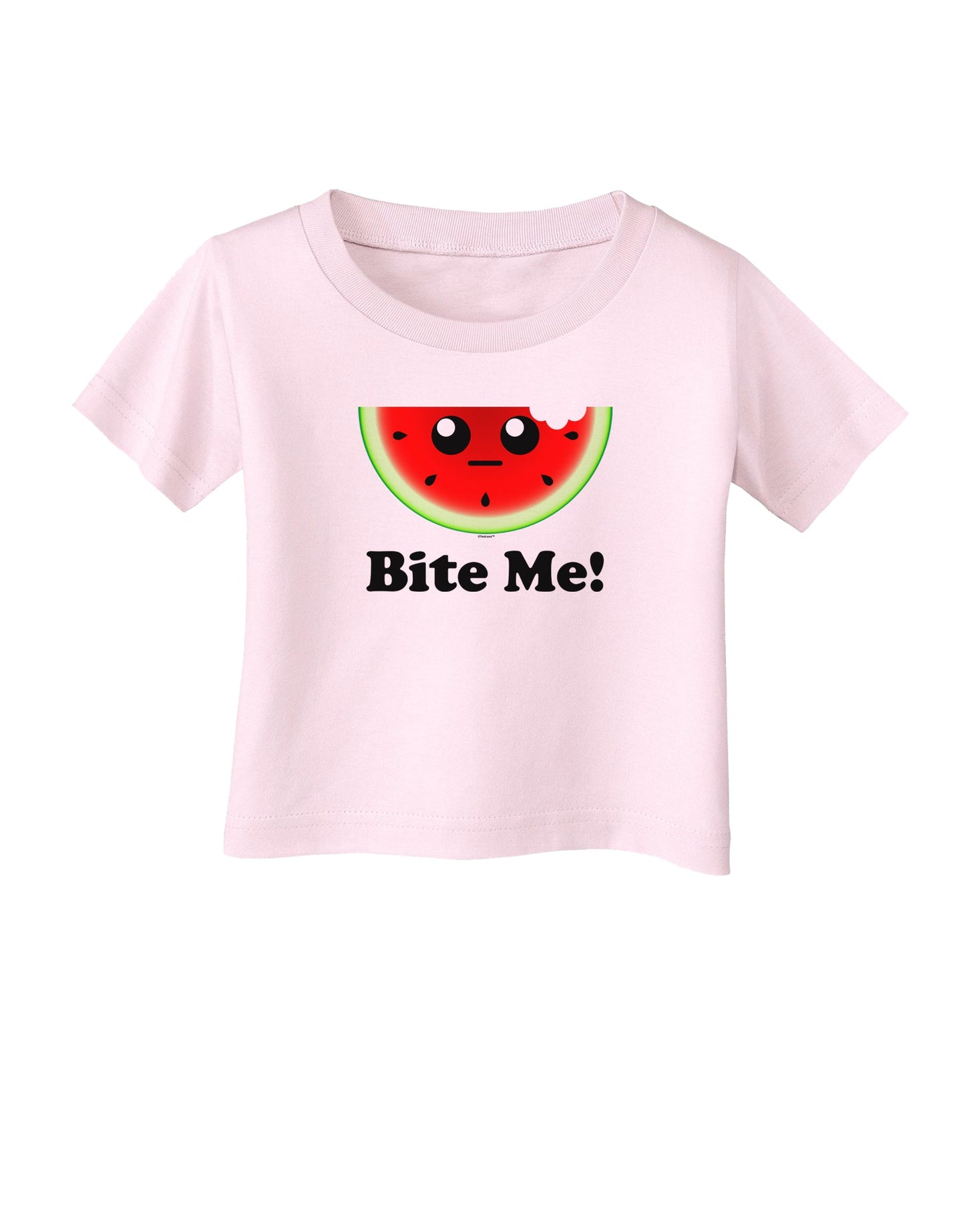 Bite Me Infant T-Shirt-Infant T-Shirt-TooLoud-Light-Pink-06-Months-Davson Sales