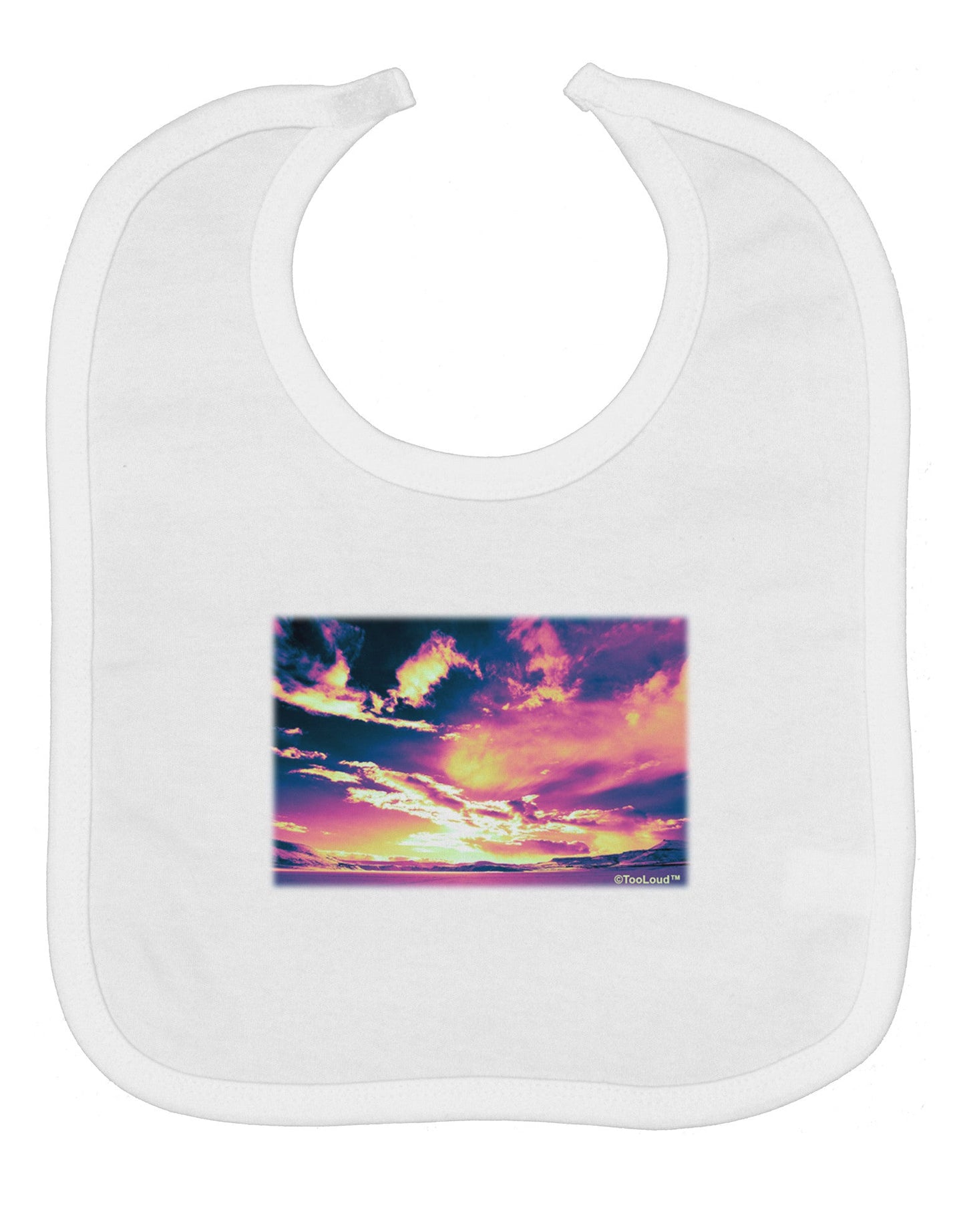 Blue Mesa Reservoir Surreal Baby Bib