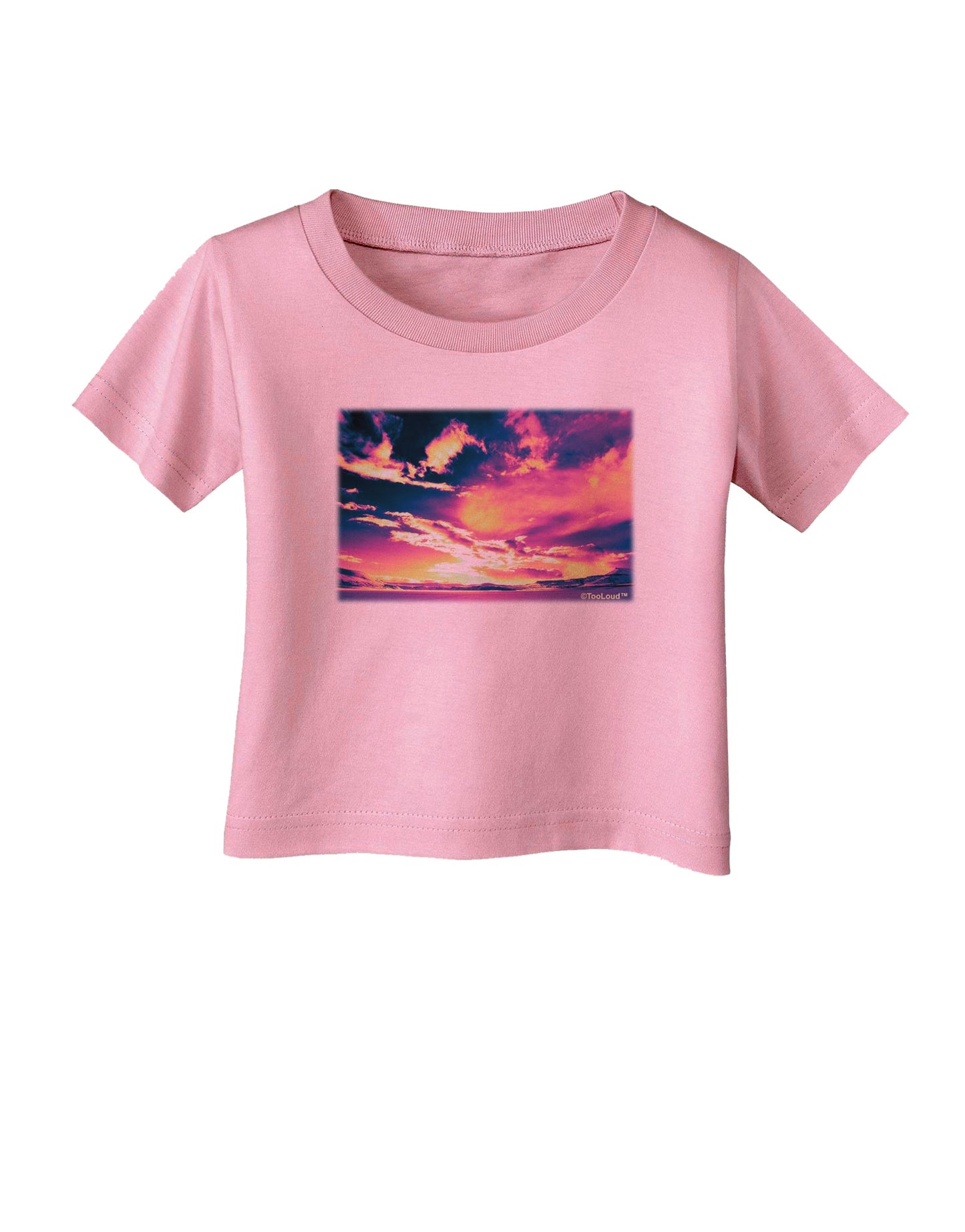 Blue Mesa Reservoir Surreal Infant T-Shirt-Infant T-Shirt-TooLoud-Candy-Pink-06-Months-Davson Sales