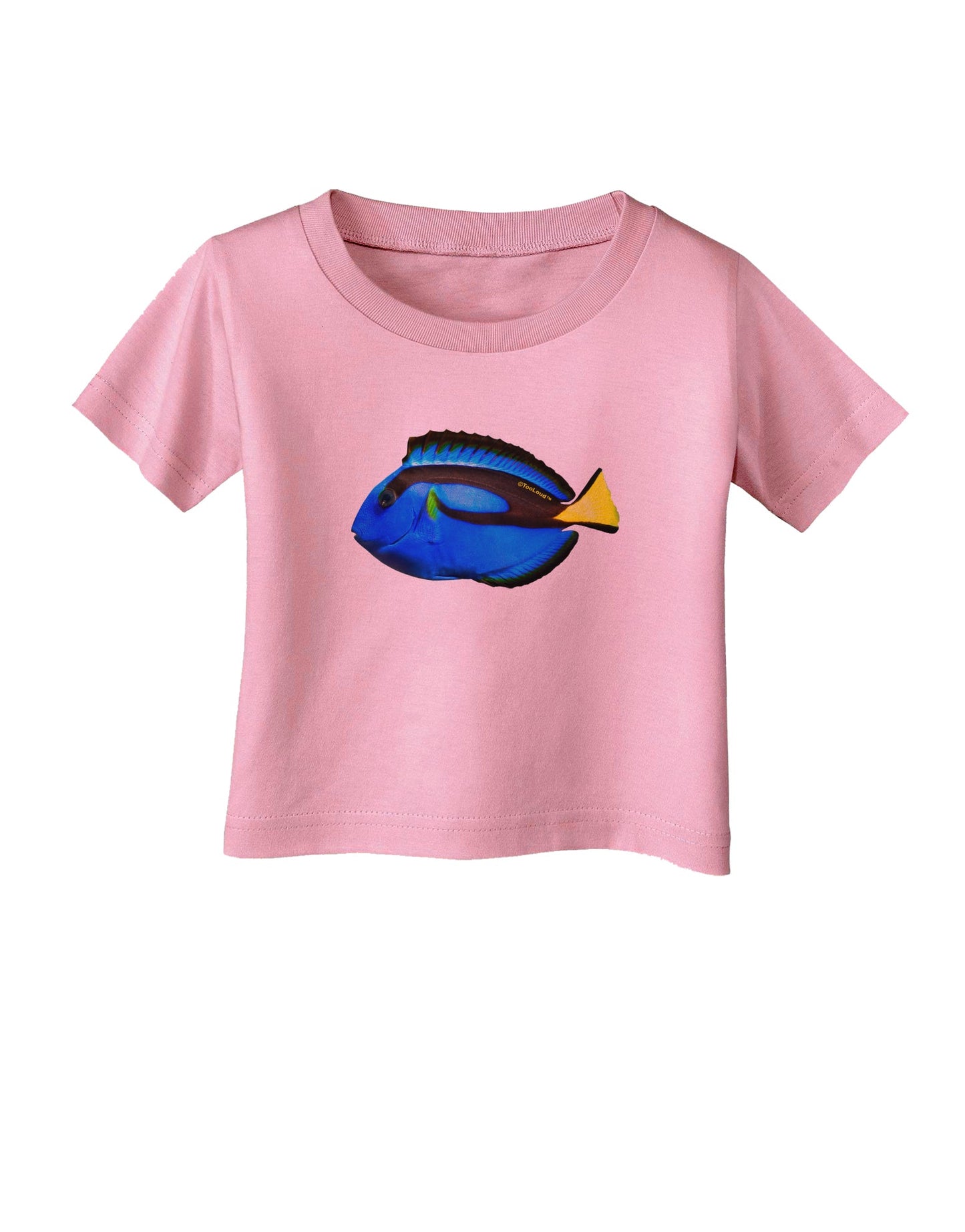 Blue Tang Fish Infant T-Shirt-Infant T-Shirt-TooLoud-Candy-Pink-06-Months-Davson Sales