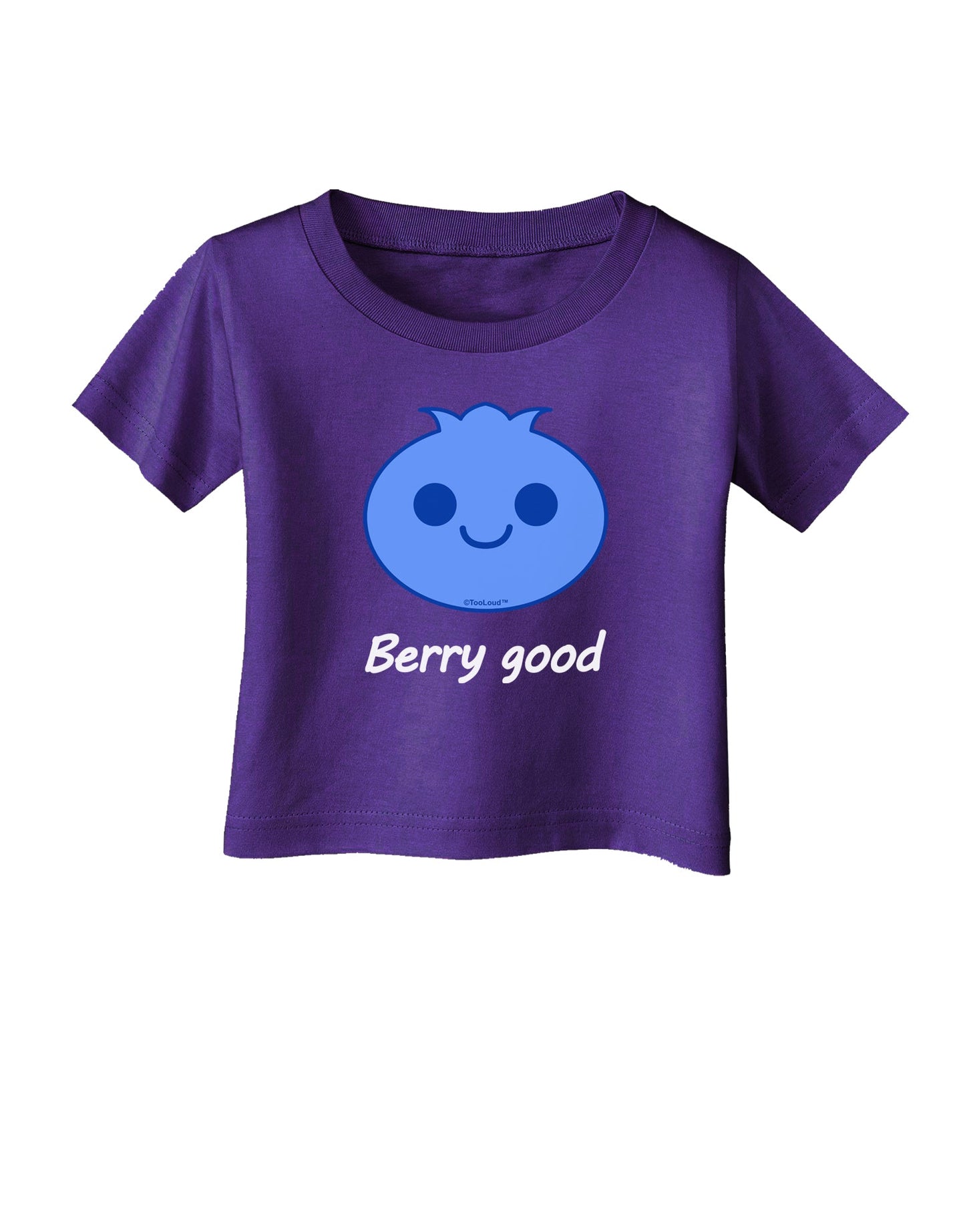 Blueberry - Berry Good Infant T-Shirt Dark-Infant T-Shirt-TooLoud-Purple-06-Months-Davson Sales