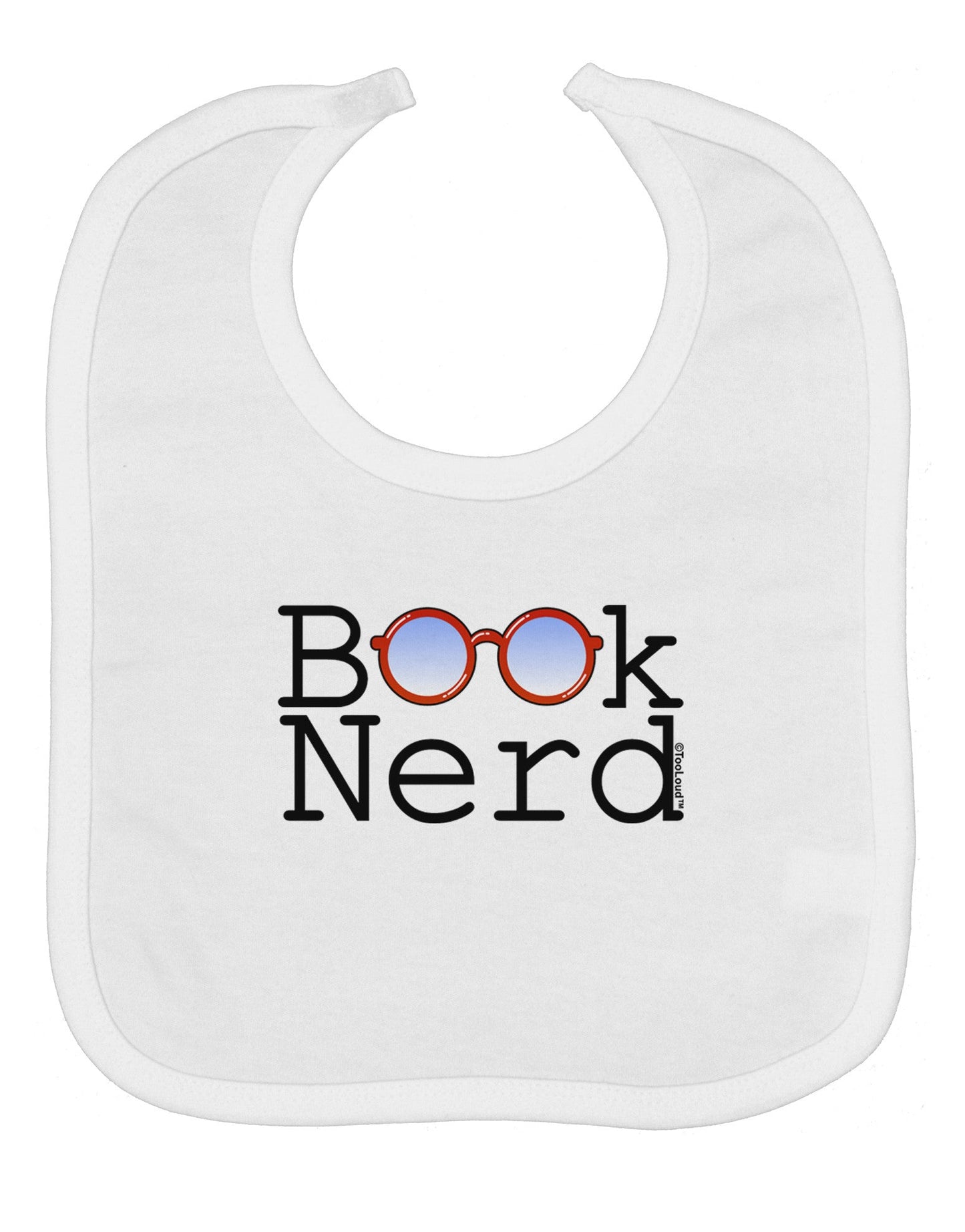 Book Nerd Baby Bib