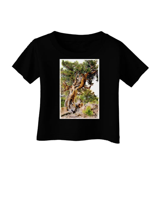 Bristlecone Pines Infant T-Shirt Dark-Infant T-Shirt-TooLoud-Black-06-Months-Davson Sales
