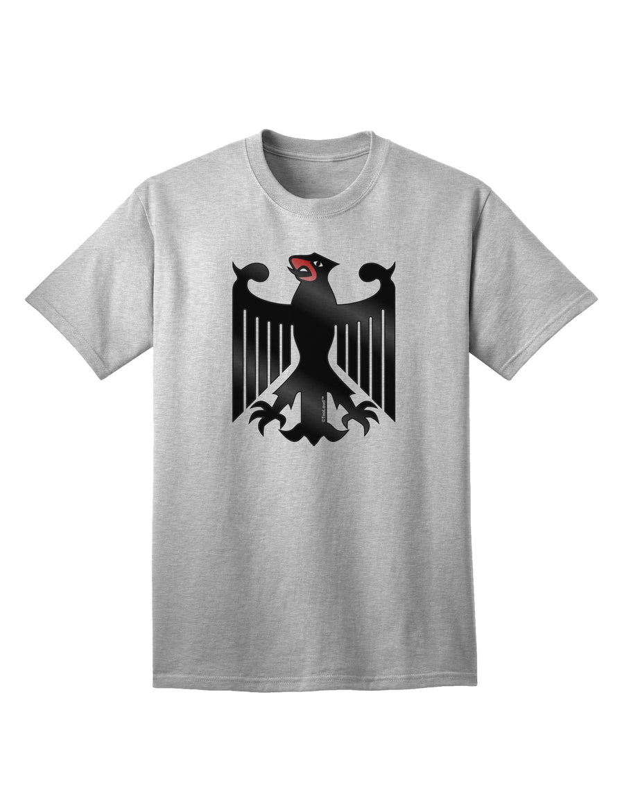 Bundeswehr Logo Adult T-Shirt: Premium Quality for Discerning Shoppers-Mens T-shirts-TooLoud-White-Small-Davson Sales