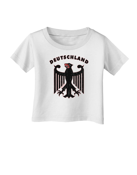 Bundeswehr Logo Deutschland Infant T-Shirt-Infant T-Shirt-TooLoud-White-06-Months-Davson Sales