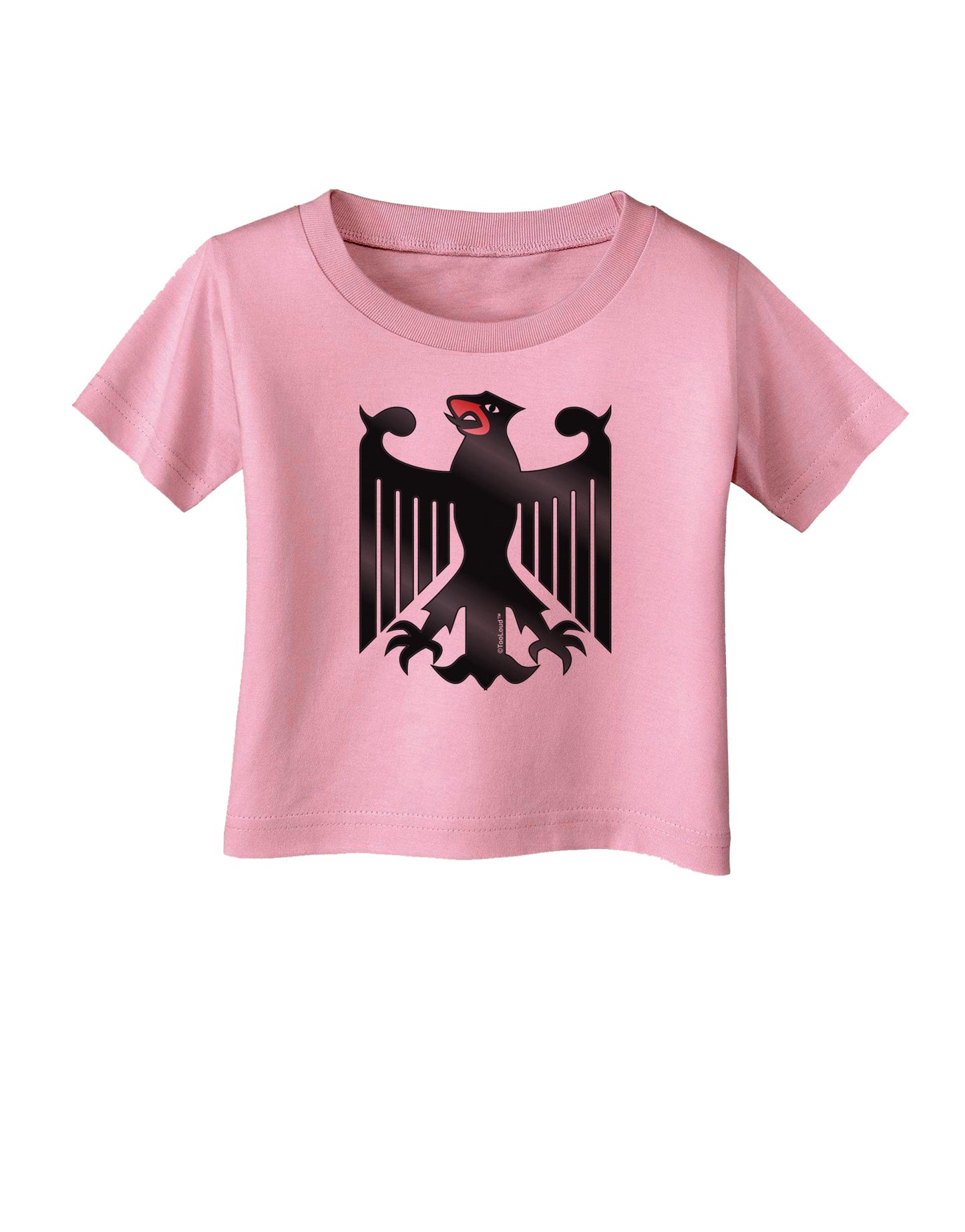 Bundeswehr Logo Infant T-Shirt-Infant T-Shirt-TooLoud-Candy-Pink-06-Months-Davson Sales