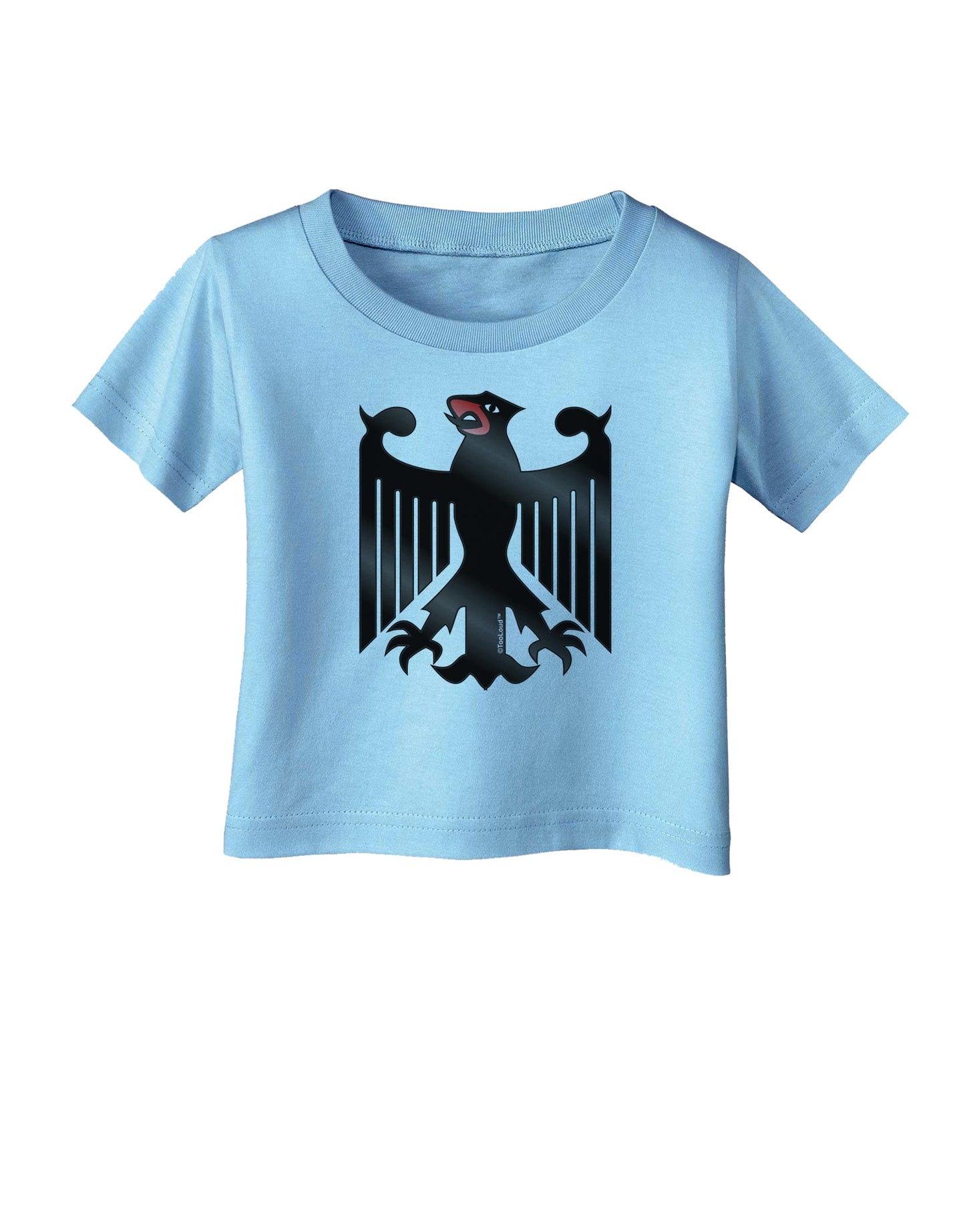 Bundeswehr Logo Infant T-Shirt-Infant T-Shirt-TooLoud-Aquatic-Blue-06-Months-Davson Sales