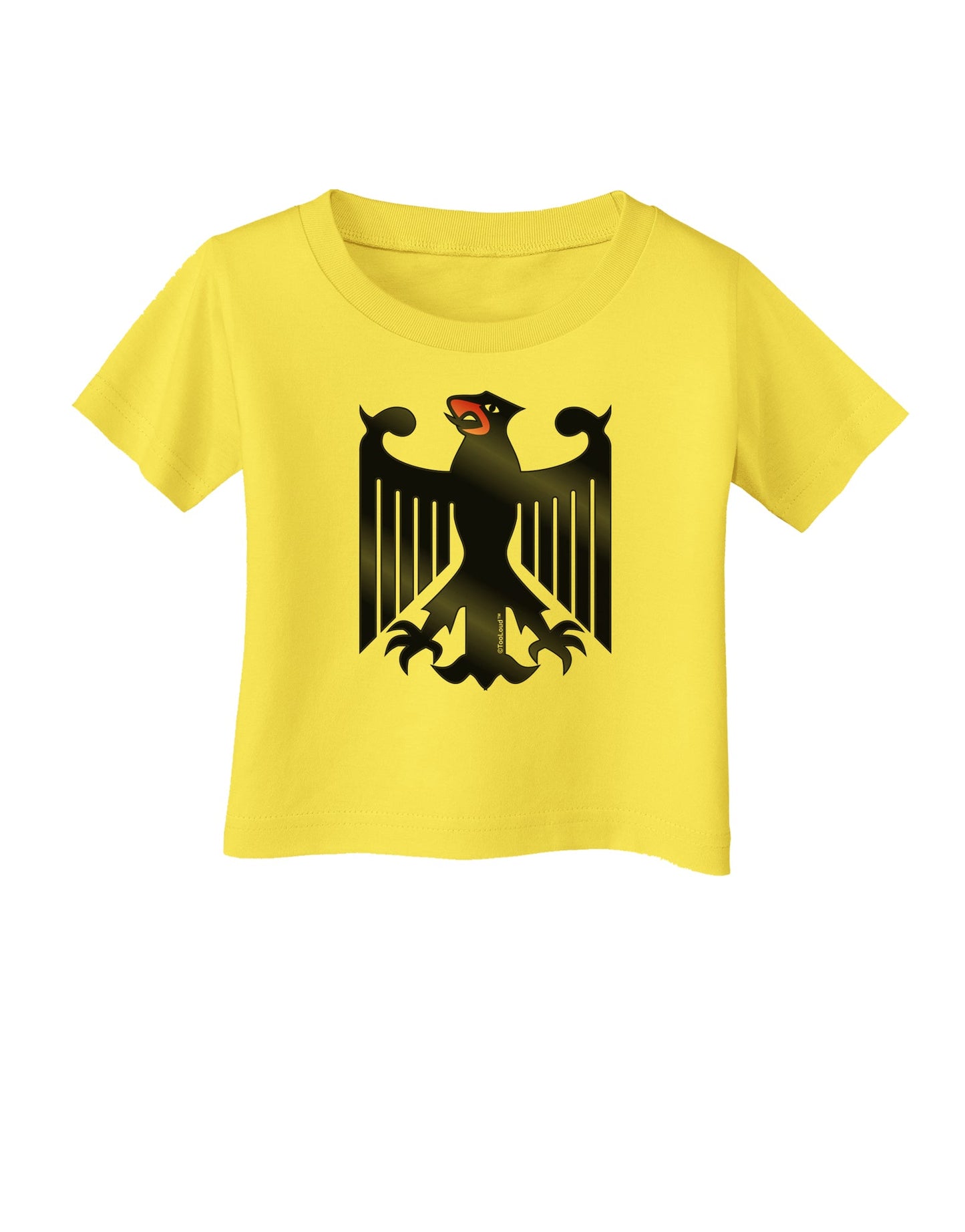 Bundeswehr Logo Infant T-Shirt-Infant T-Shirt-TooLoud-Yellow-06-Months-Davson Sales