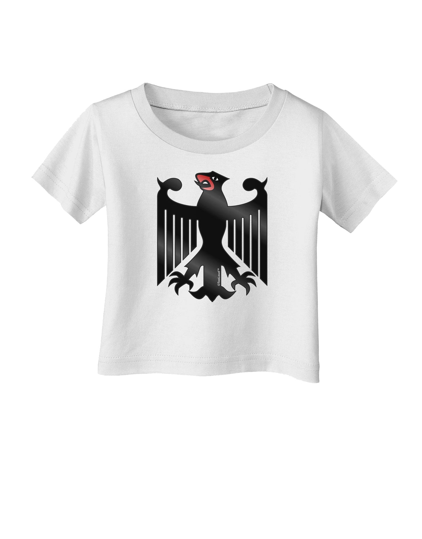 Bundeswehr Logo Infant T-Shirt-Infant T-Shirt-TooLoud-White-06-Months-Davson Sales