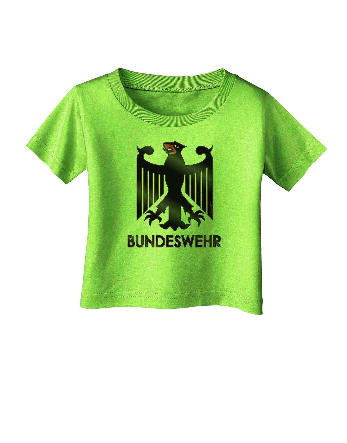 Bundeswehr Logo with Text Infant T-Shirt-Infant T-Shirt-TooLoud-Lime-Green-06-Months-Davson Sales