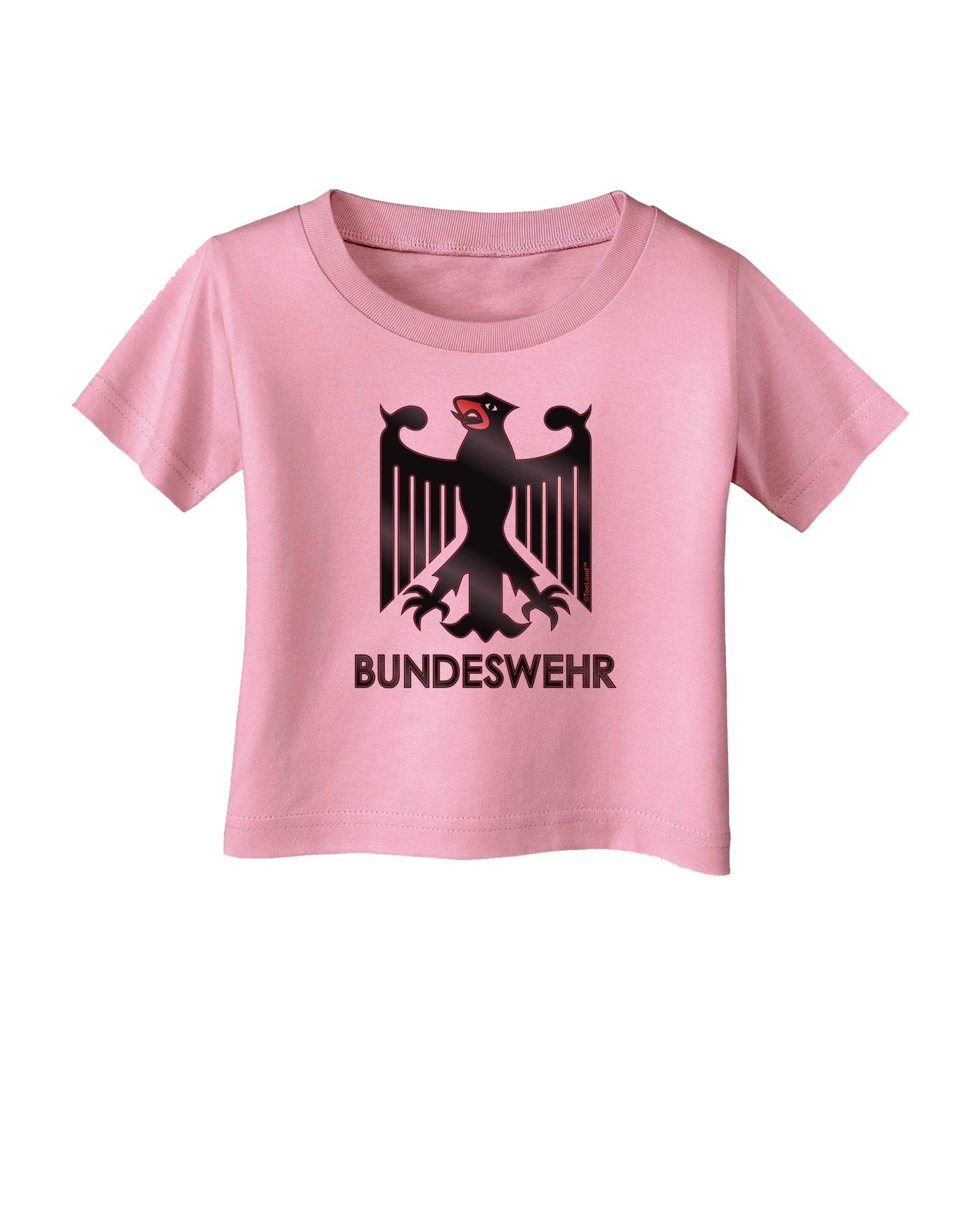 Bundeswehr Logo with Text Infant T-Shirt-Infant T-Shirt-TooLoud-Candy-Pink-06-Months-Davson Sales