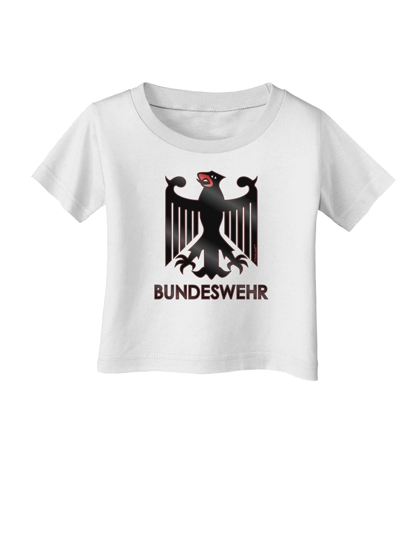 Bundeswehr Logo with Text Infant T-Shirt-Infant T-Shirt-TooLoud-White-06-Months-Davson Sales
