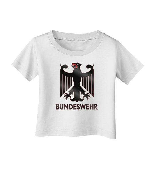 Bundeswehr Logo with Text Infant T-Shirt-Infant T-Shirt-TooLoud-White-06-Months-Davson Sales
