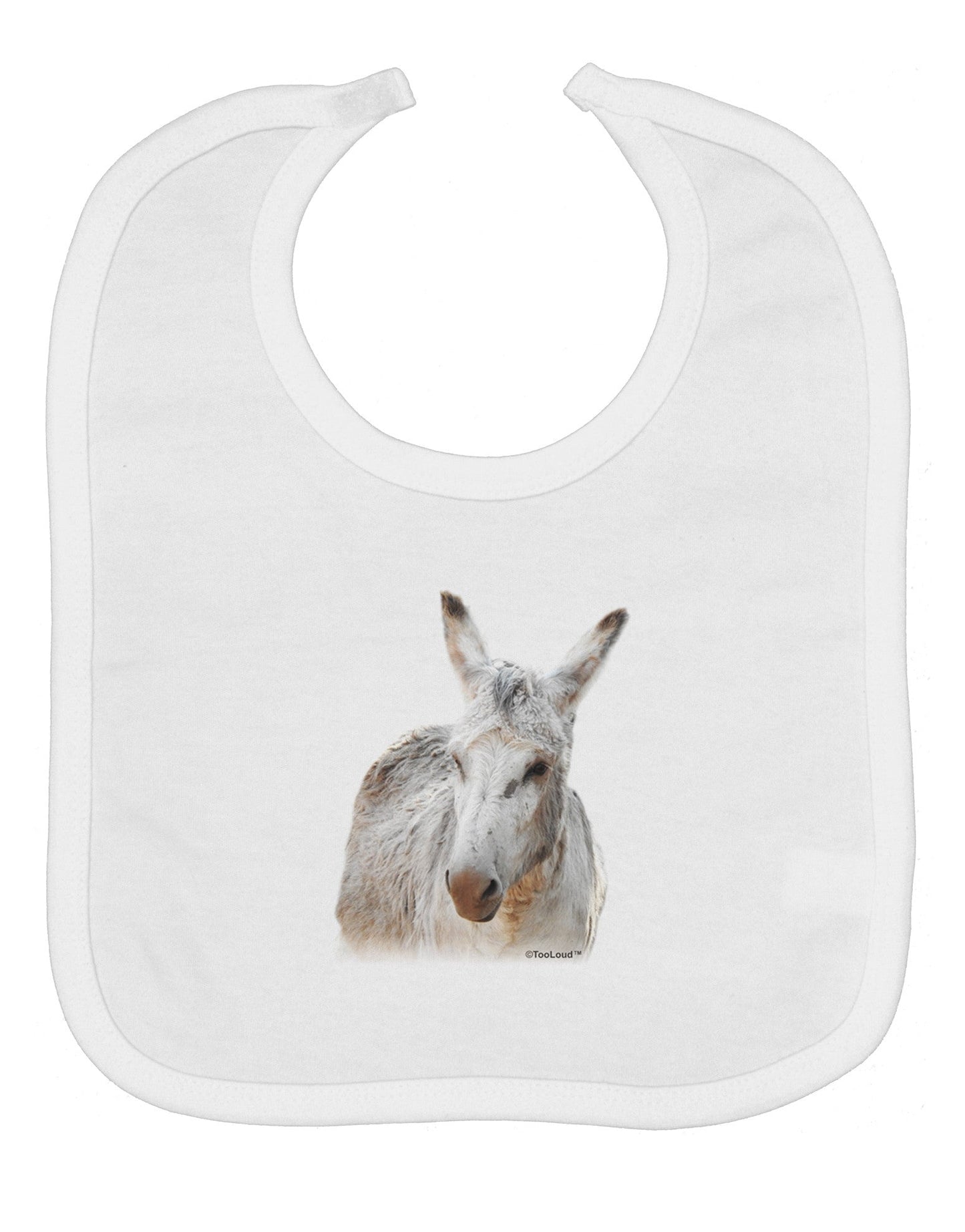 Burro Cutout Baby Bib