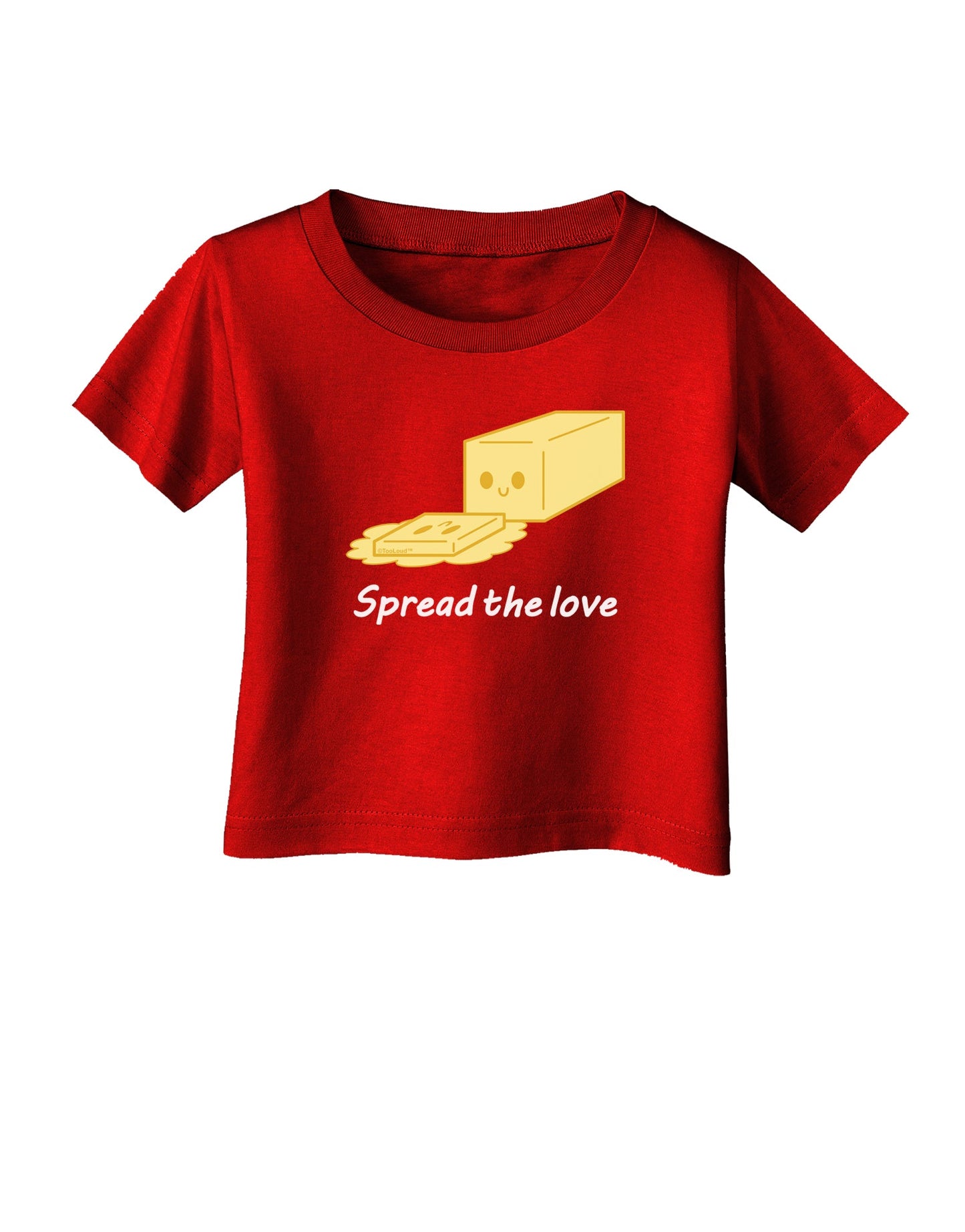 Butter - Spread the Love Infant T-Shirt Dark-Infant T-Shirt-TooLoud-Clover-Green-06-Months-Davson Sales