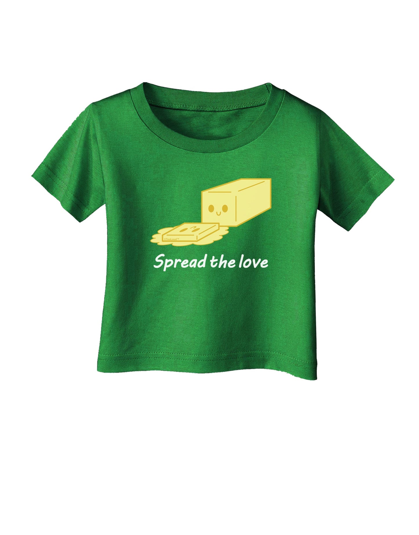 Butter - Spread the Love Infant T-Shirt Dark-Infant T-Shirt-TooLoud-Royal-Blue-06-Months-Davson Sales