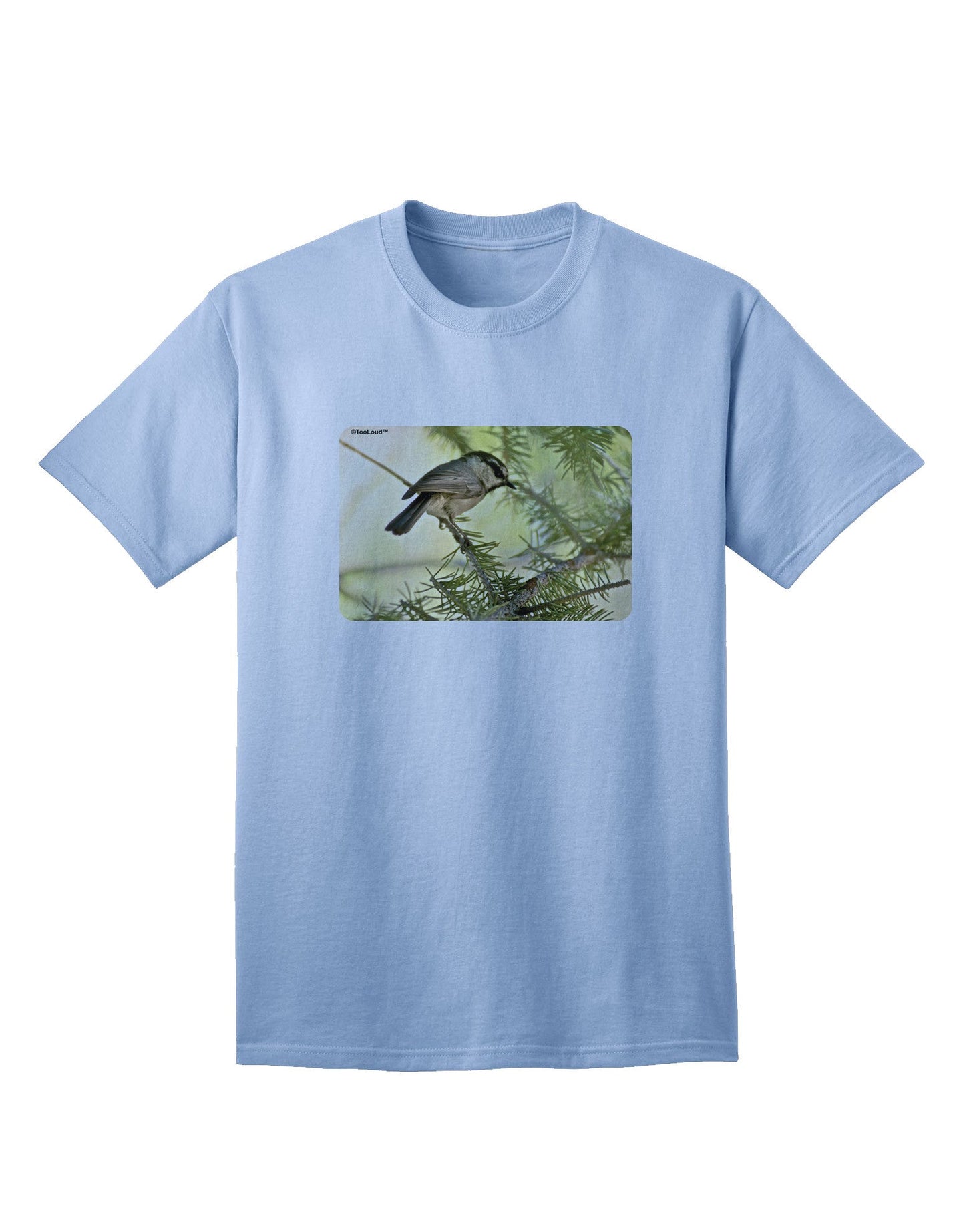 CO Chickadee Premium Adult T-Shirt Collection-Mens T-shirts-TooLoud-Light-Blue-Small-Davson Sales