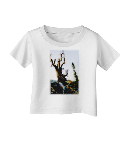 CO Mountain Scenery Watercolor Infant T-Shirt-Infant T-Shirt-TooLoud-White-06-Months-Davson Sales