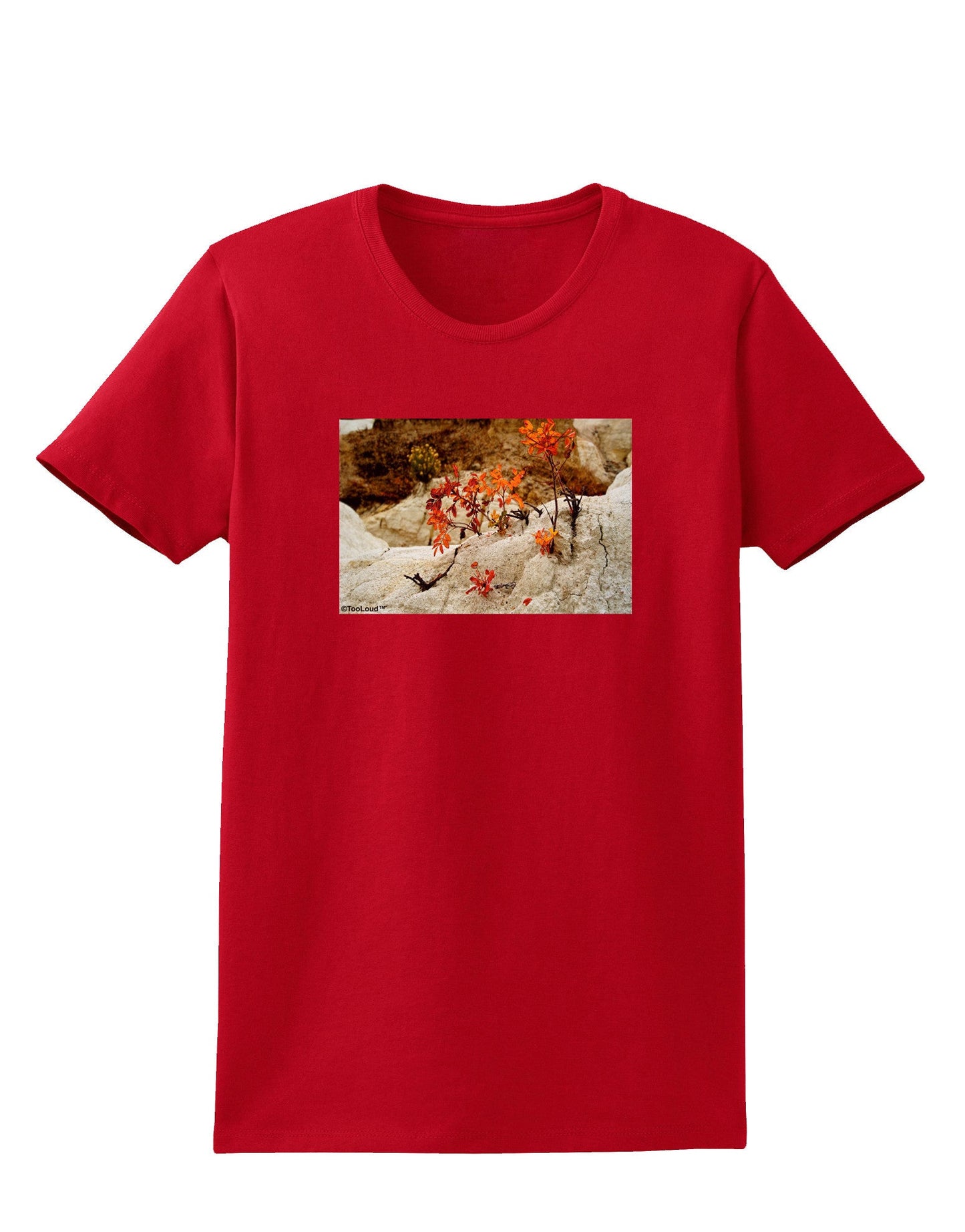 CO Painted Mines Womens Dark T-Shirt-TooLoud-Red-X-Small-Davson Sales