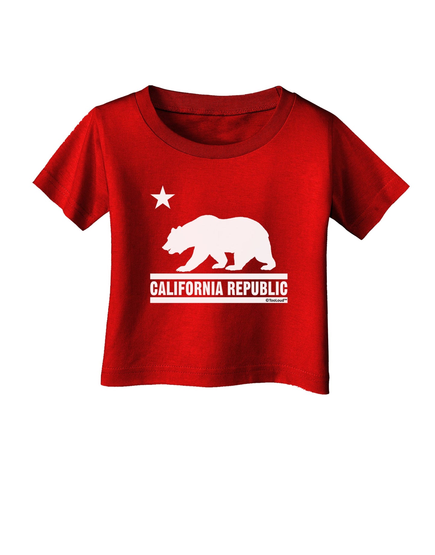 California Republic Design - Cali Bear Infant T-Shirt Dark by TooLoud-Infant T-Shirt-TooLoud-Clover-Green-06-Months-Davson Sales