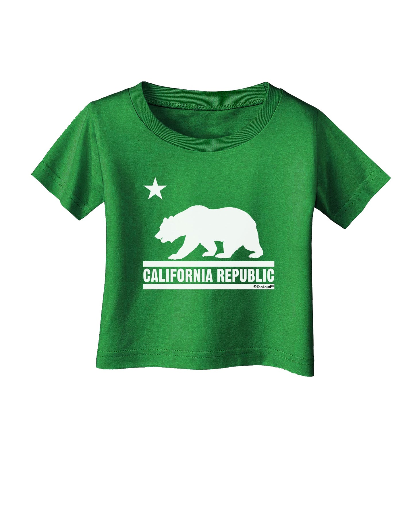 California Republic Design - Cali Bear Infant T-Shirt Dark by TooLoud-Infant T-Shirt-TooLoud-Royal-Blue-06-Months-Davson Sales