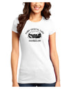 Camp Crystal Lake Counselor - Friday 13 Juniors T-Shirt-Womens Juniors T-Shirt-TooLoud-White-Juniors Fitted XS-Davson Sales