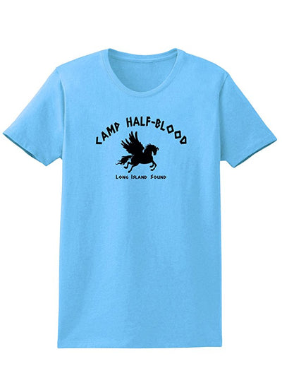 Camp Half Blood Adult Womens T-Shirt-womens t-shirt-TooLoud-Aquatic Blue-Small-Davson Sales