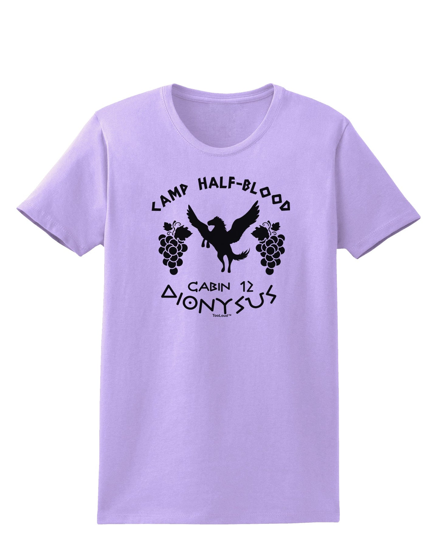 Camp Half Blood Cabin 12 Dionysus Womens T-Shirt-Womens T-Shirt-TooLoud-Lavender-X-Small-Davson Sales
