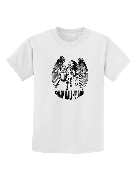 Camp Half-Blood Pegasus Childrens T-Shirt-Childrens T-Shirt-TooLoud-White-X-Small-Davson Sales