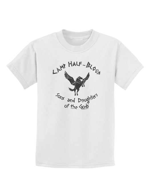Camp Half-Blood Sons and Daughters Childrens T-Shirt-Childrens T-Shirt-TooLoud-White-X-Small-Davson Sales