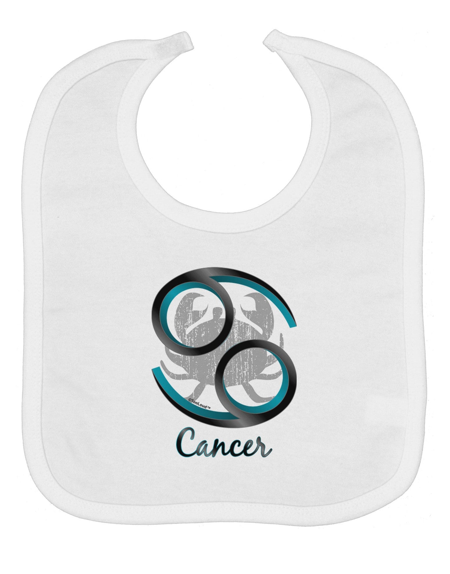 Cancer Symbol Baby Bib