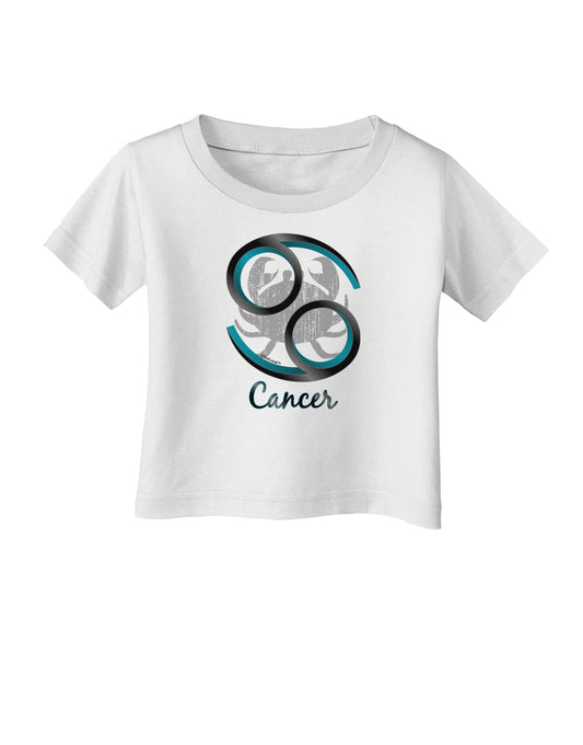 Cancer Symbol Infant T-Shirt-Infant T-Shirt-TooLoud-White-06-Months-Davson Sales