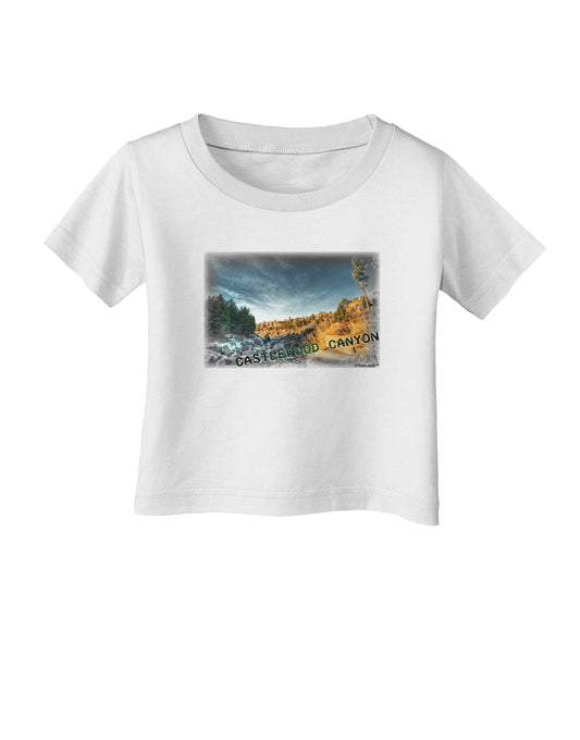 Castlewood Canyon Old Photo Infant T-Shirt-Infant T-Shirt-TooLoud-White-06-Months-Davson Sales