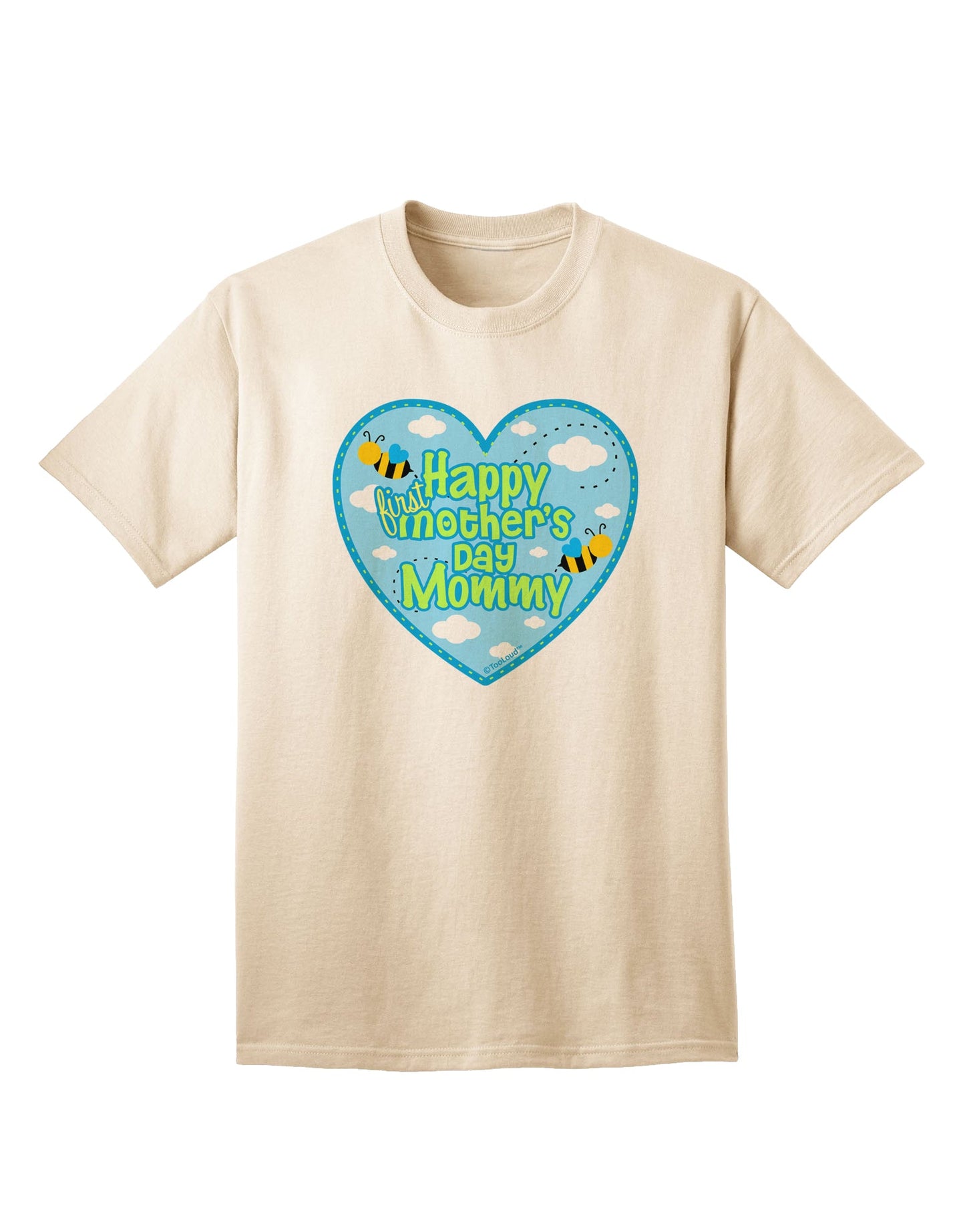 Celebrate Your First Mother's Day with Style - Blue Adult T-Shirt by TooLoud-Mens T-shirts-TooLoud-Natural-Small-Davson Sales