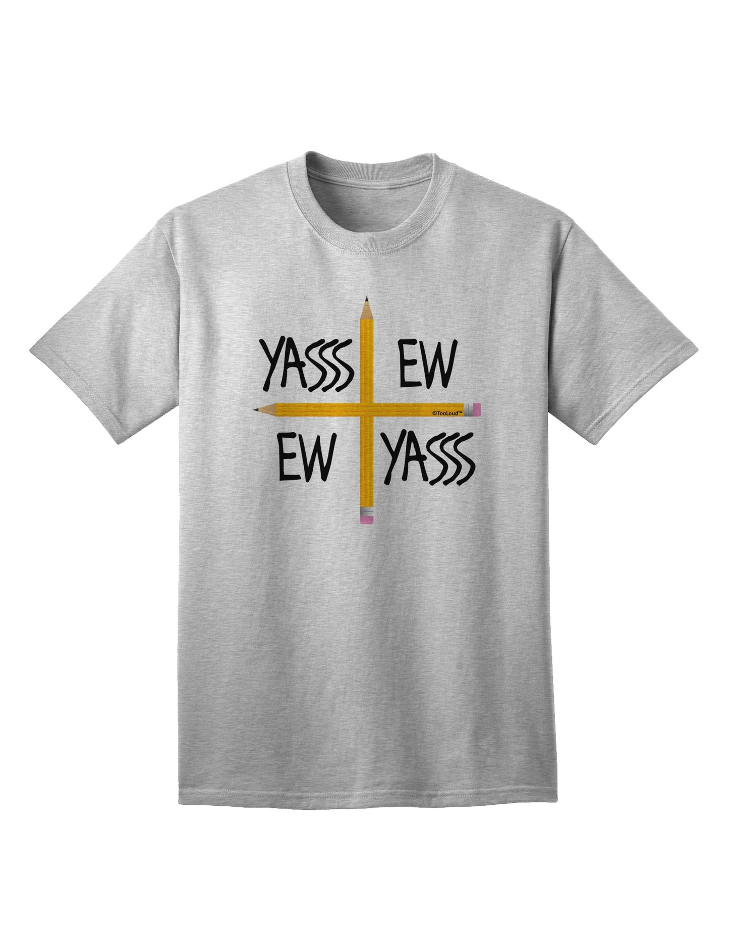 Charlie Charlie Challenge - Funny Adult T-Shirt-Mens T-Shirt-TooLoud-AshGray-Small-Davson Sales