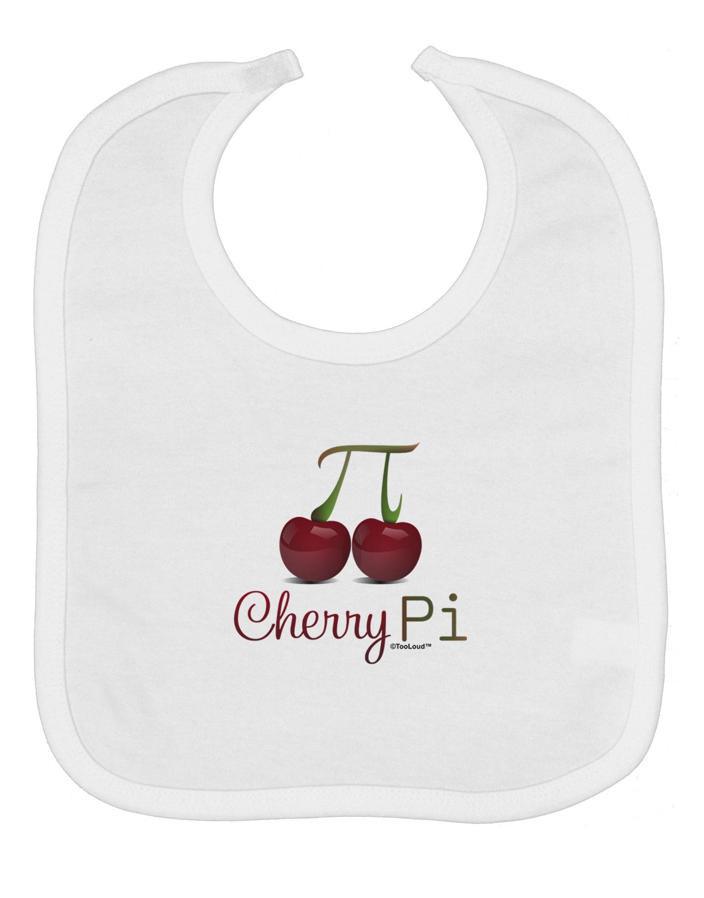 Cherry Pi Baby Bib