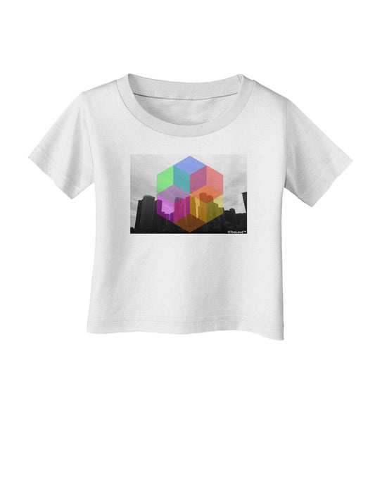 Chicago Abstract Infant T-Shirt-Infant T-Shirt-TooLoud-White-18-Months-Davson Sales