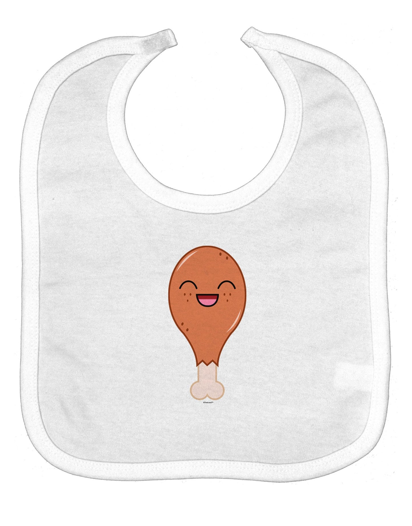 Chicken Leg Baby Bib