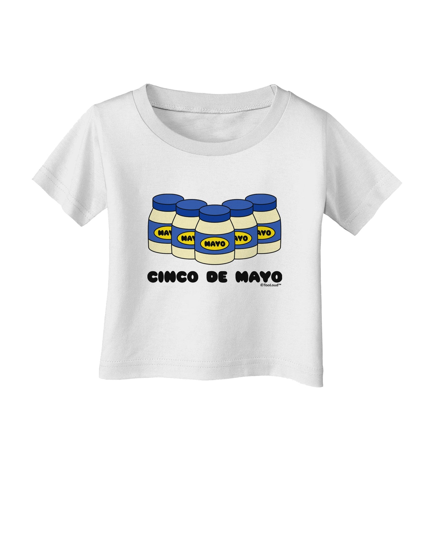 Cinco de Mayo - 5 Mayo Jars Infant T-Shirt by TooLoud-Infant T-Shirt-TooLoud-White-06-Months-Davson Sales