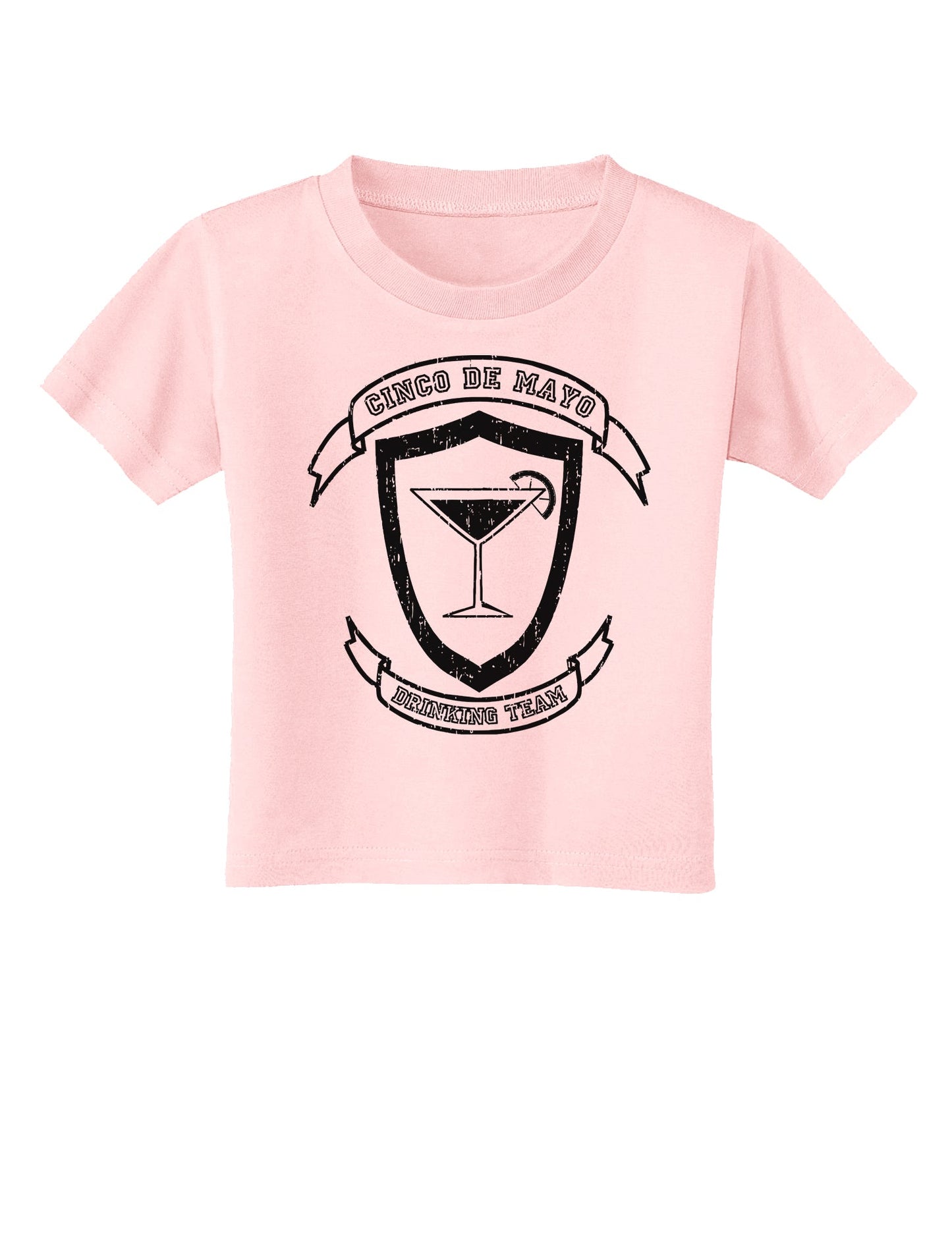 Cinco de Mayo Drinking Team Toddler T-Shirt-Toddler T-Shirt-TooLoud-Light-Pink-2T-Davson Sales