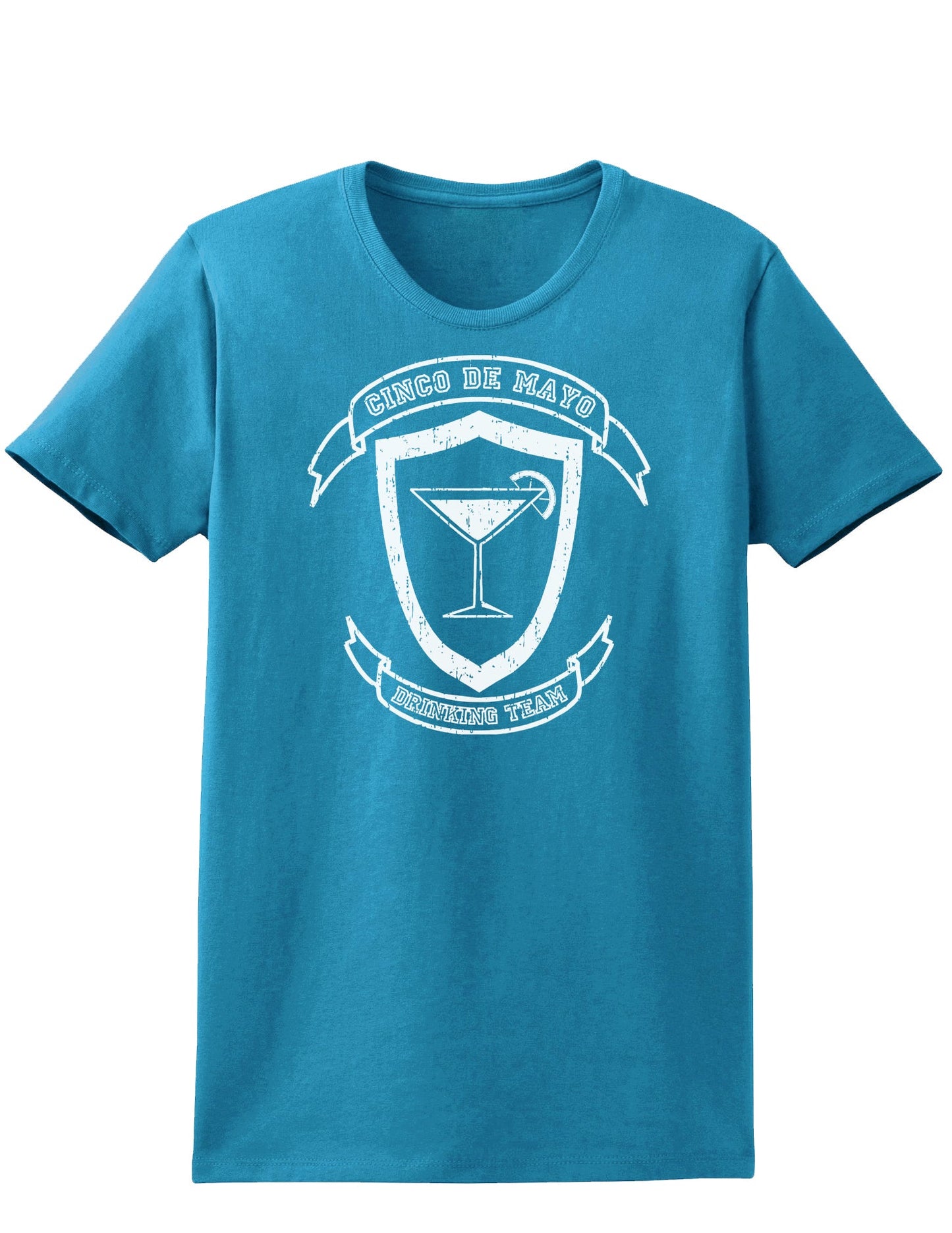 Cinco de Mayo Drinking Team Womens Dark T-Shirt-TooLoud-Turquoise-X-Small-Davson Sales