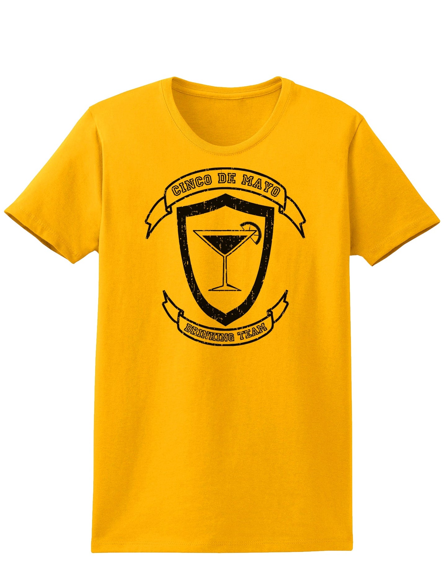 Cinco de Mayo Drinking Team Womens T-Shirt-Womens T-Shirt-TooLoud-Gold-X-Small-Davson Sales
