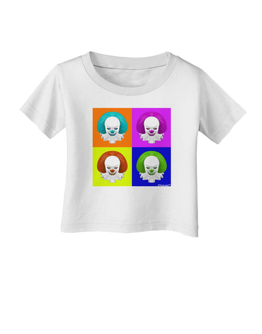 Clown Face Pop Art Infant T-Shirt-Infant T-Shirt-TooLoud-White-06-Months-Davson Sales