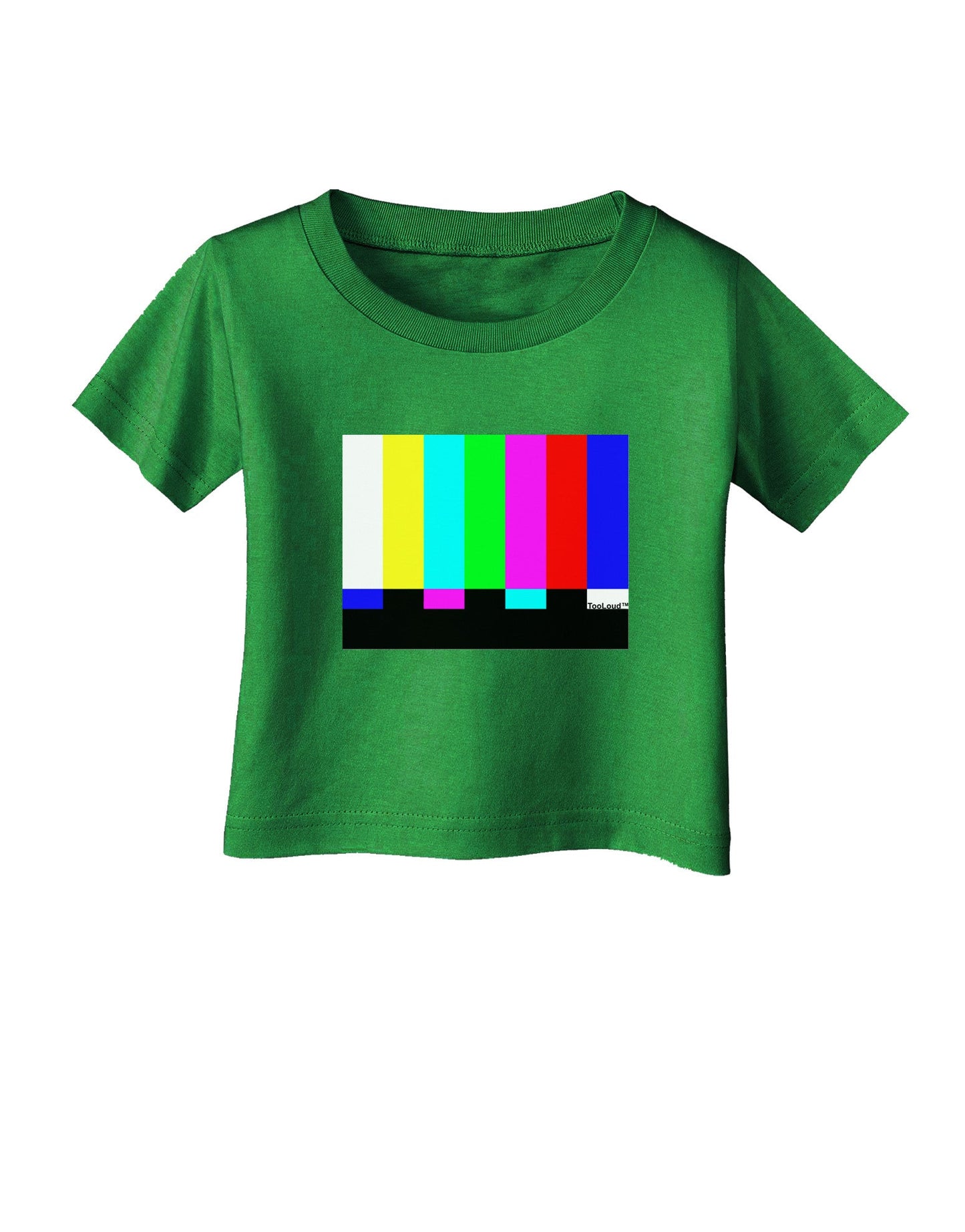 Color Bars Test Signal Infant T-Shirt Dark-Infant T-Shirt-TooLoud-Royal-Blue-06-Months-Davson Sales