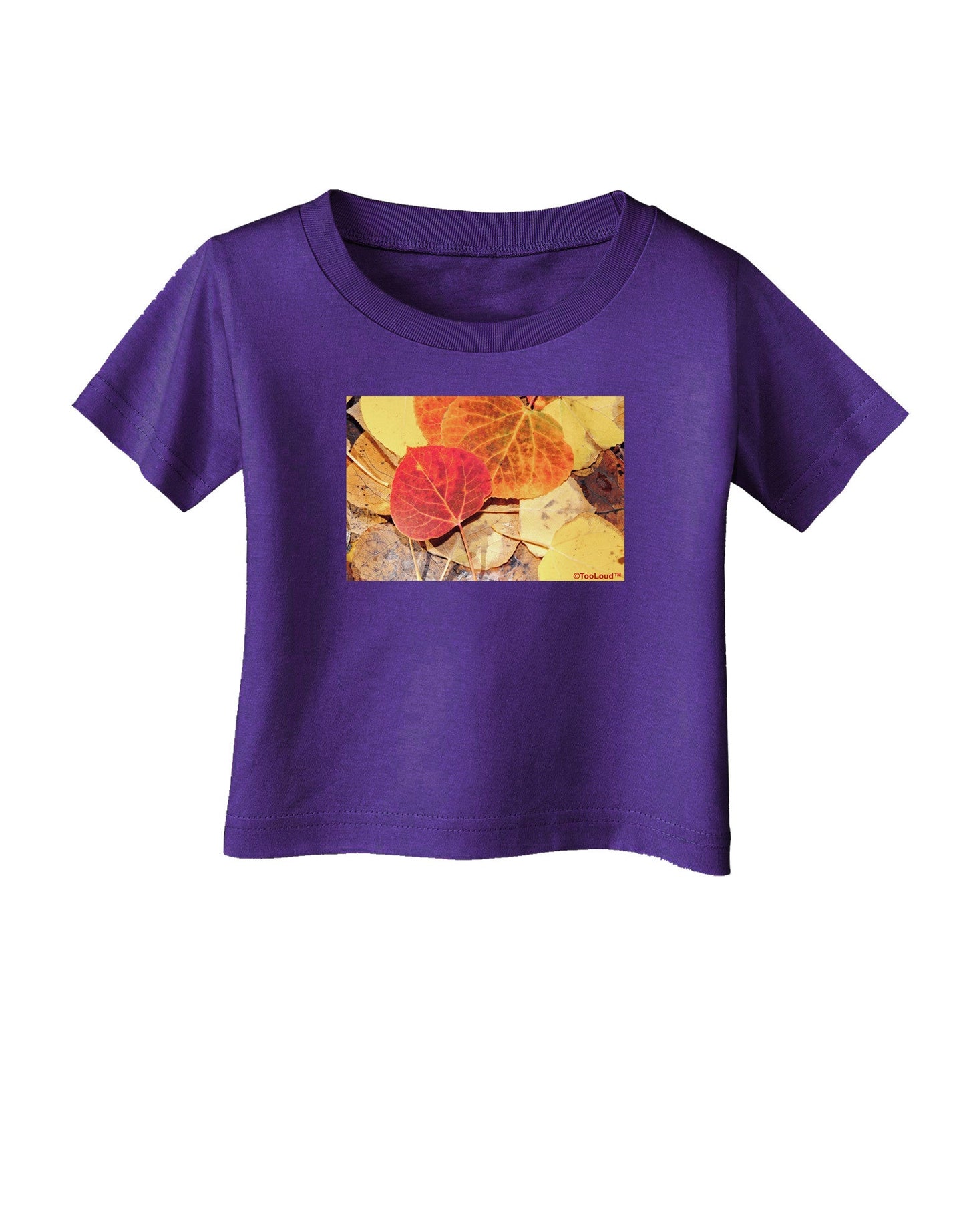 Colorado - Autumn Infant T-Shirt Dark-Infant T-Shirt-TooLoud-Purple-06-Months-Davson Sales