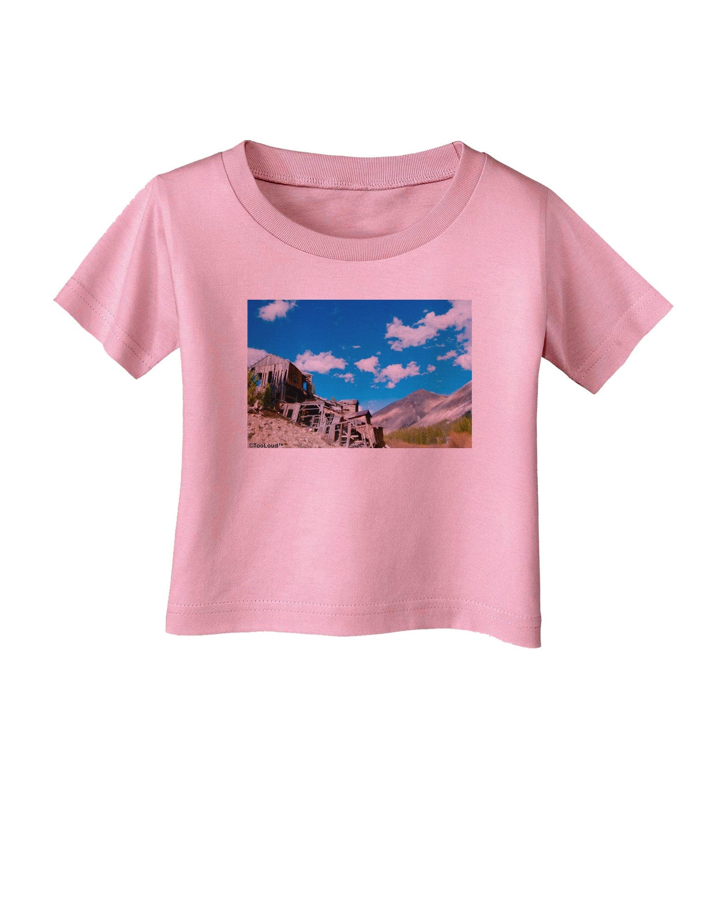 Colorado Landscape Ruins Infant T-Shirt-Infant T-Shirt-TooLoud-Candy-Pink-06-Months-Davson Sales