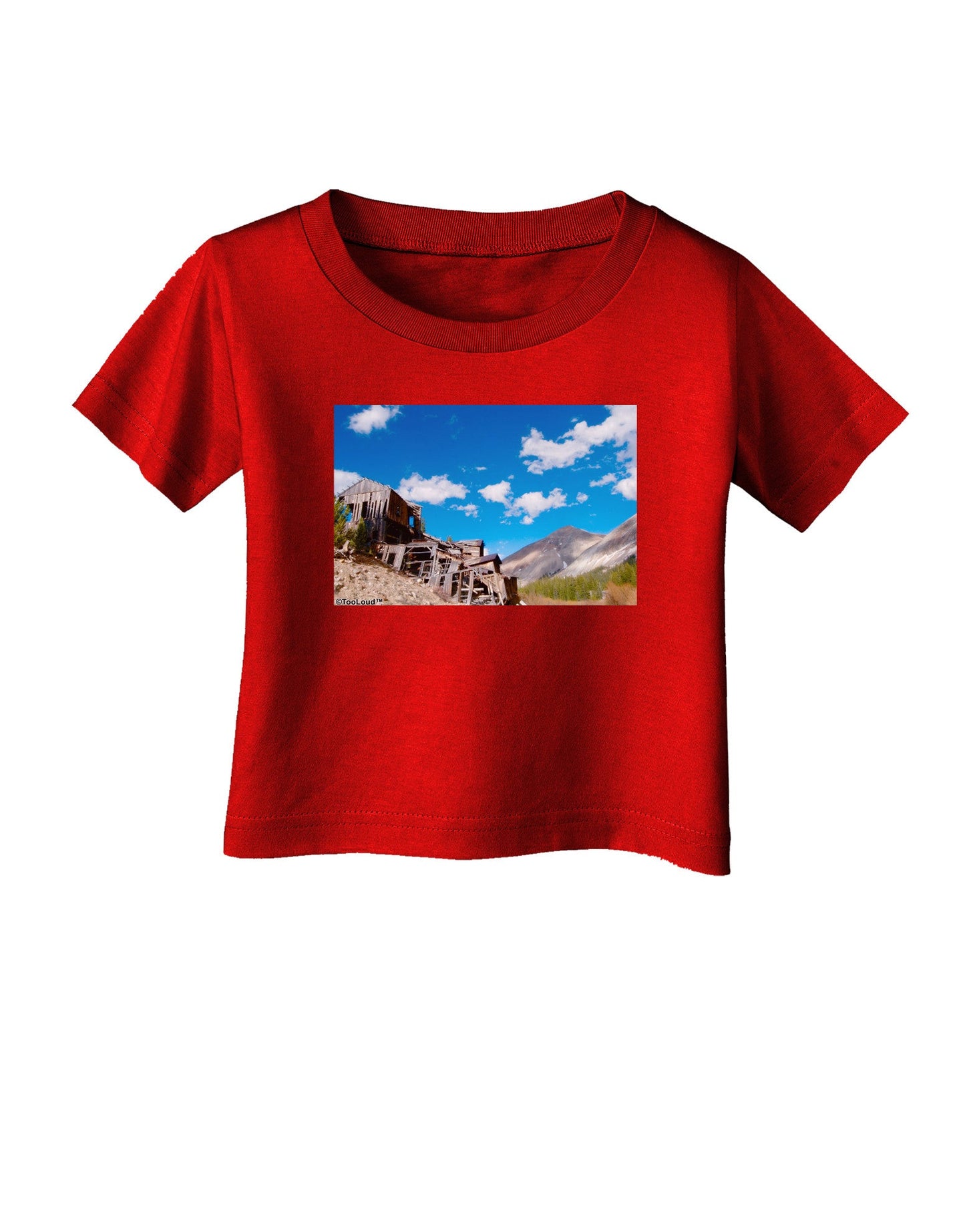 Colorado Landscape Ruins Infant T-Shirt Dark-Infant T-Shirt-TooLoud-Red-06-Months-Davson Sales