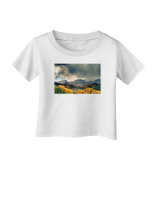 Colorado Mountain Scene Photo Infant T-Shirt-Infant T-Shirt-TooLoud-White-06-Months-Davson Sales